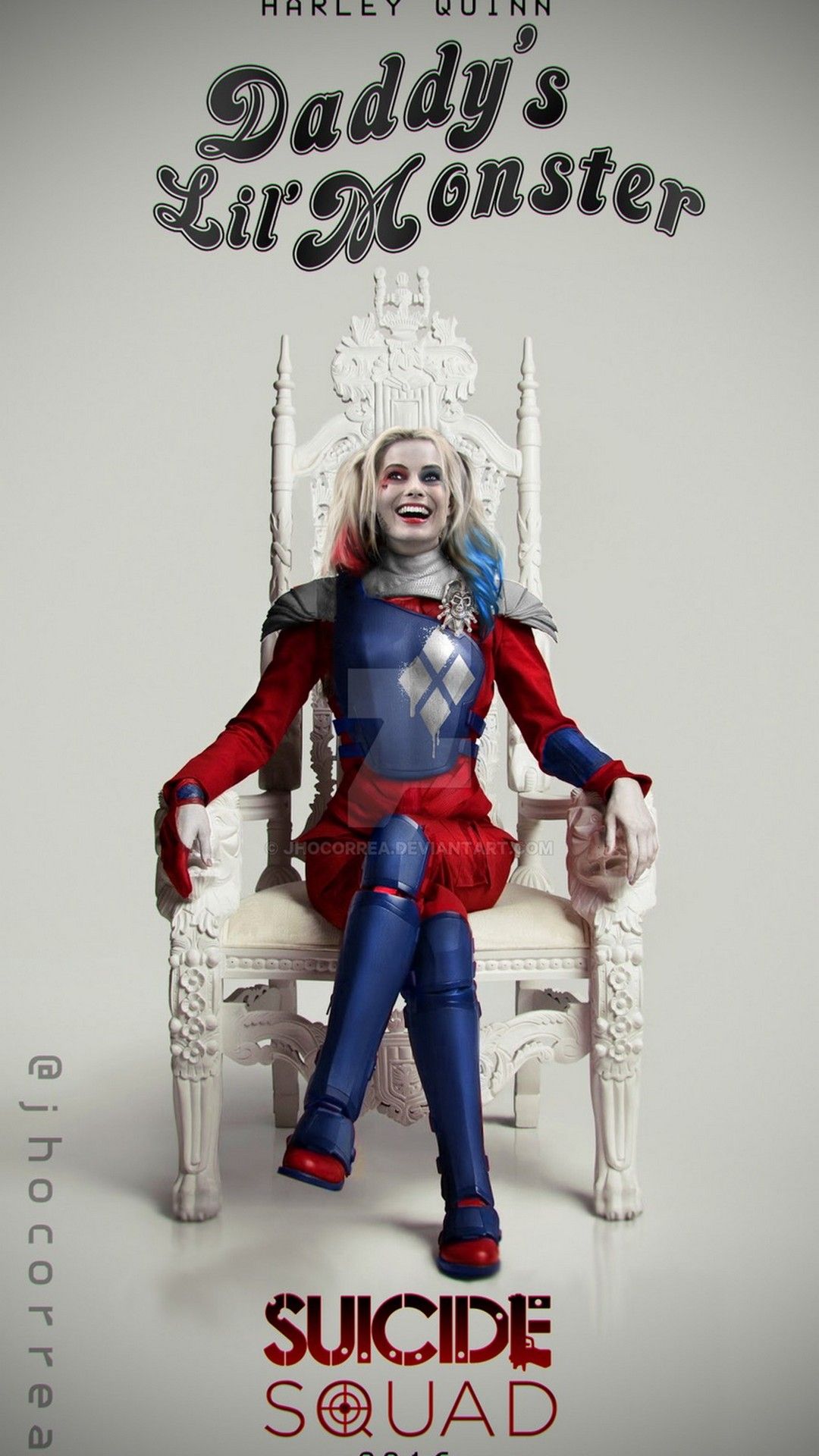 Harley Quinn Suicide Squad poster, 1080x1920 Verticale, Samsung Galaxy