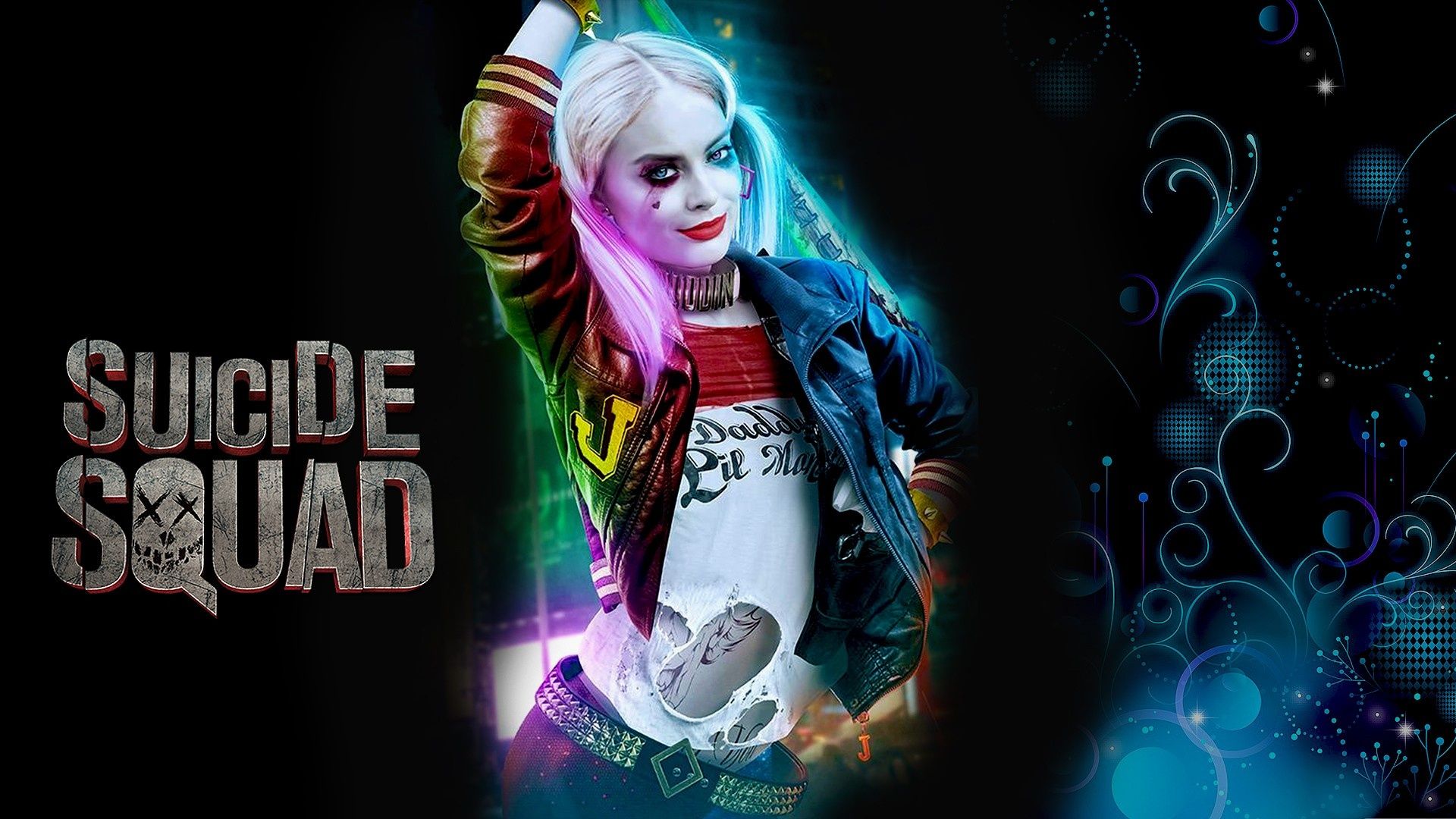 Harley Quinn Suicide Squad, 1920x1080 Full HD 1080p, Laptop