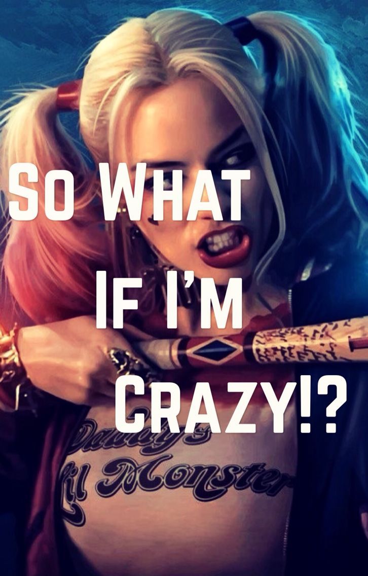 Harley Quinn con mazza da baseball, 726x1136 Full HD Verticale, Realme