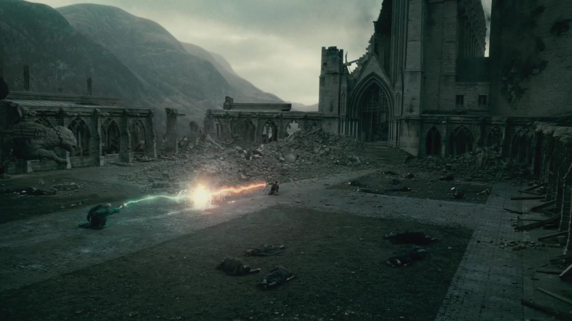 Diagon Alley vista dall'alto, 1920x1080 Full HD, PC Desktop