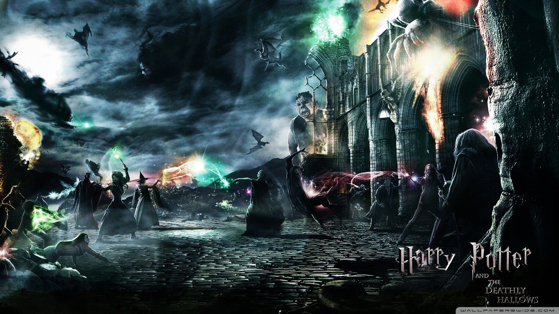 Battaglia di Hogwarts, 1920x1080 1080p, Desktop