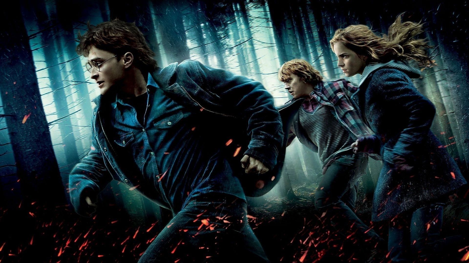 Trio nel bosco in fuga, 1920x1080 Full HD, Desktop