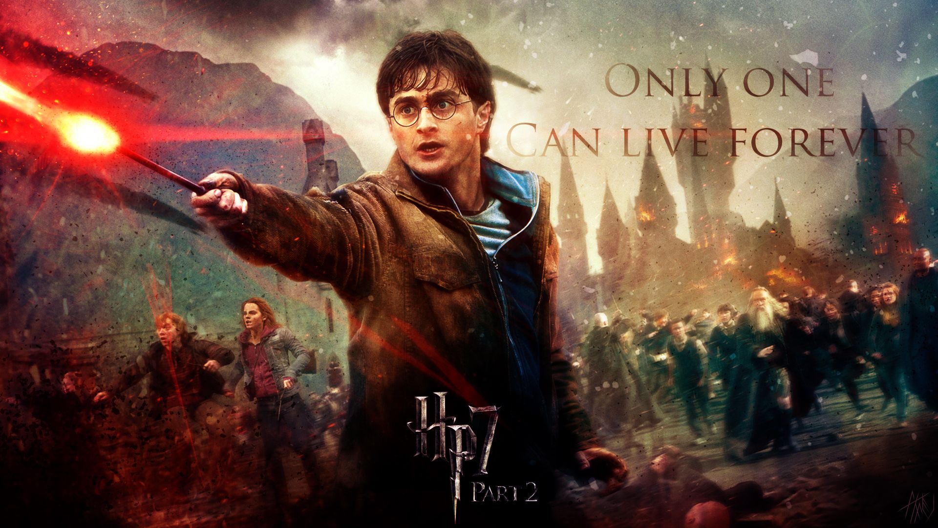 Diagon Alley illustrazione dettagliata, 1920x1080 Full HD 1080p, PC
