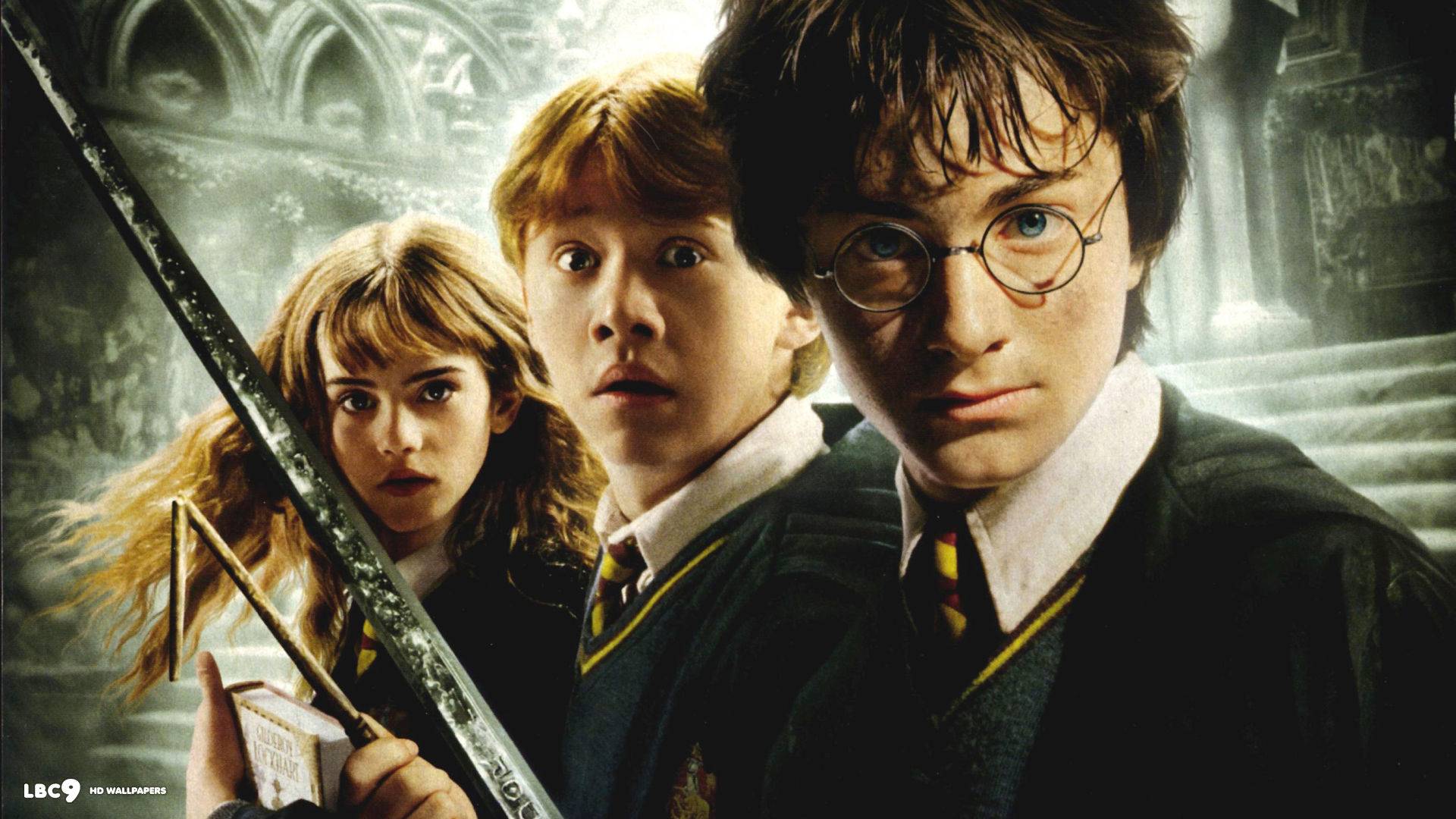 Harry Potter bacchetta città notturna, 1920x1080 Full HD, PC
