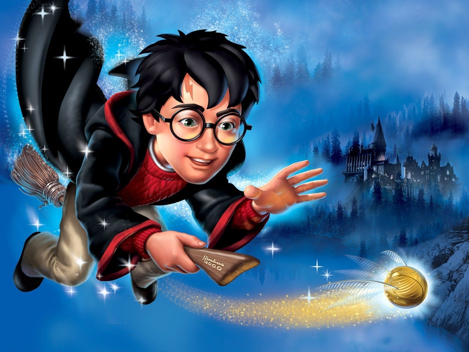 Harry Potter animato boccino d'oro, J.K. Rowling, 1600x1200 HD Ready, PC