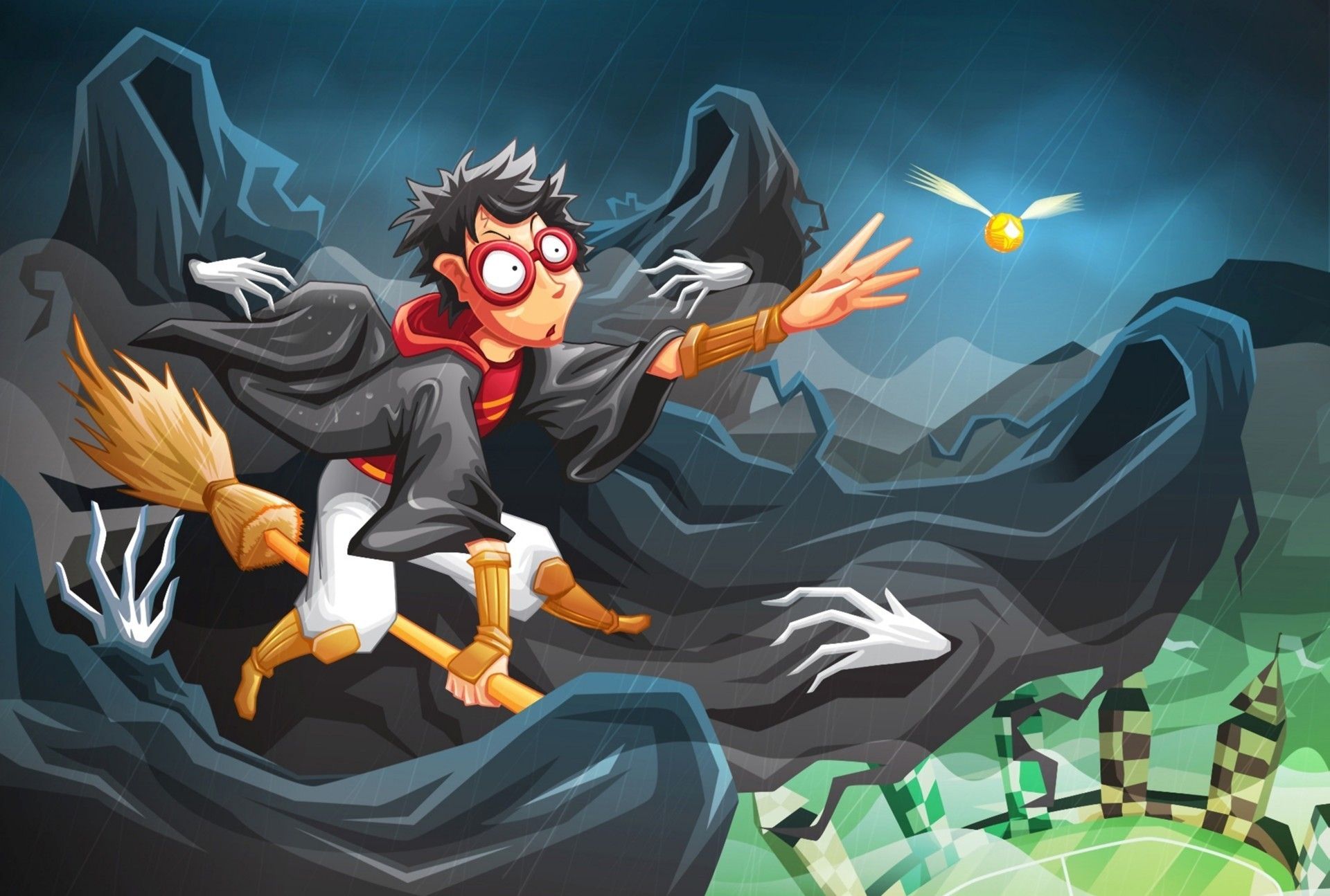 Harry Potter Animati, 1920x1080 Full HD, PC Desktop