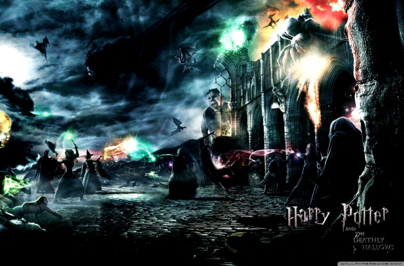 Villaggio Hogsmeade luci natalizie, 1920x1440 Full HD+ WUXGA, Desktop