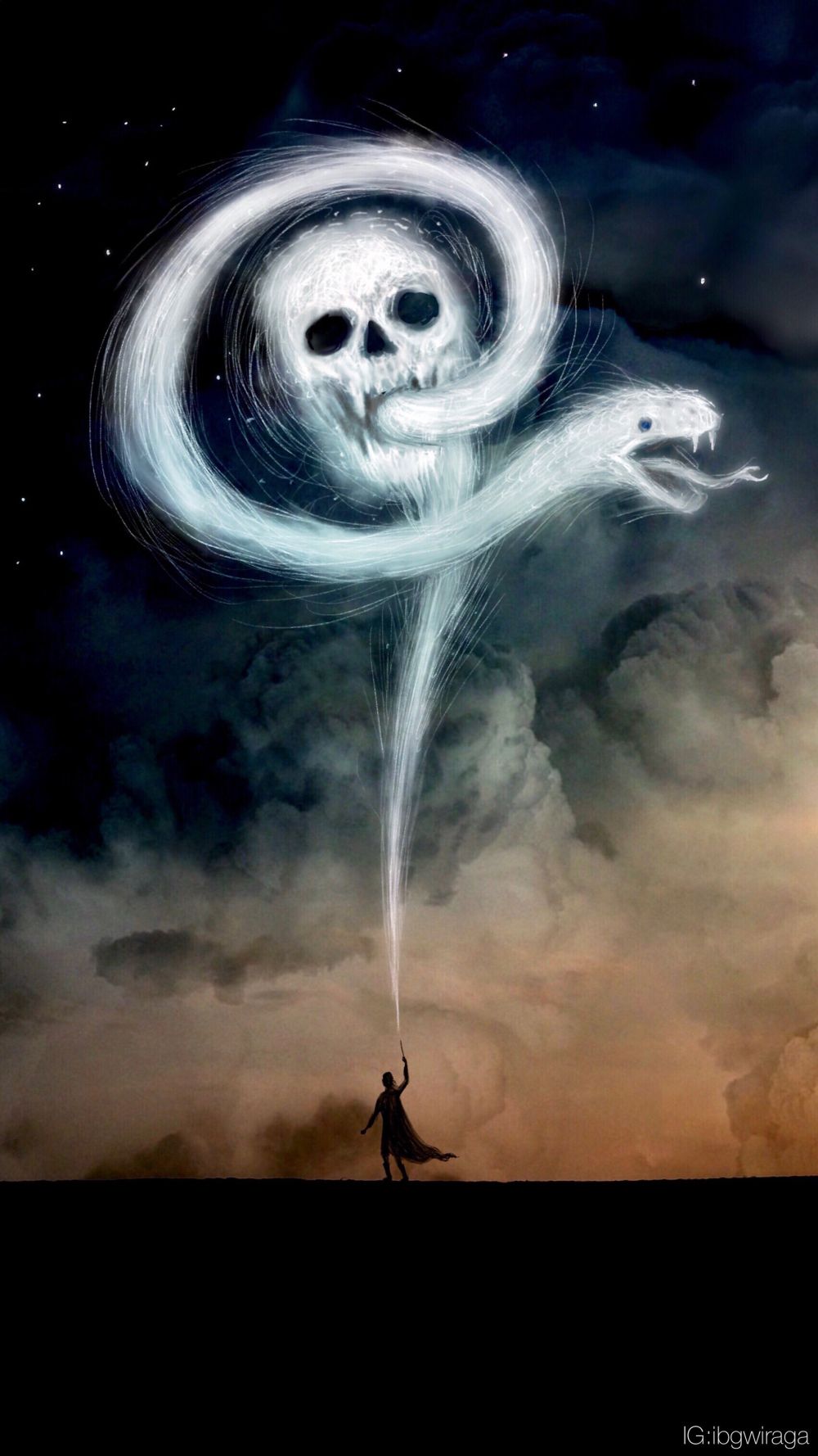 Harry Potter fan art chibi, 750x1333 Full HD Verticale, iPhone