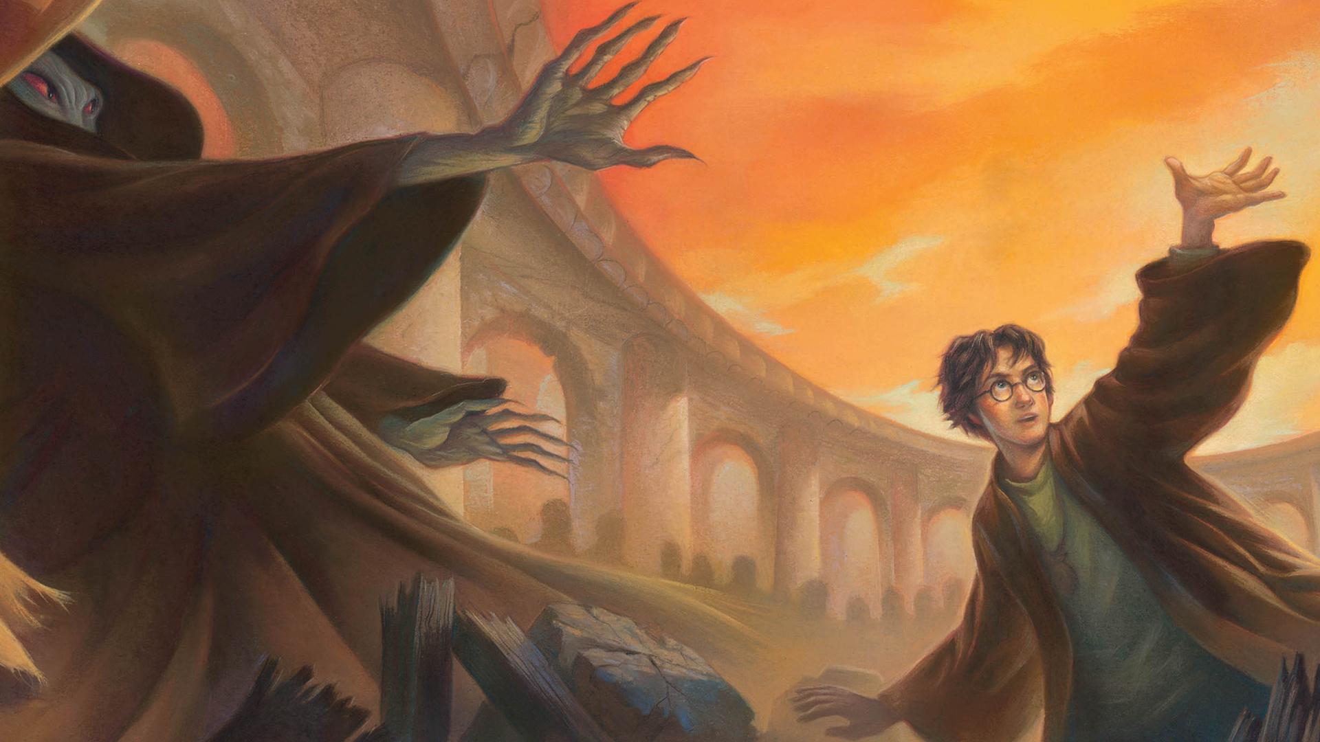 Harry Potter dissennatore fan art, 1920x1080 1080p, Laptop