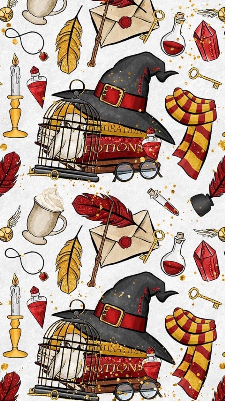 Stemma Hogwarts su legno, 1080x1920 Verticale, Samsung Galaxy
