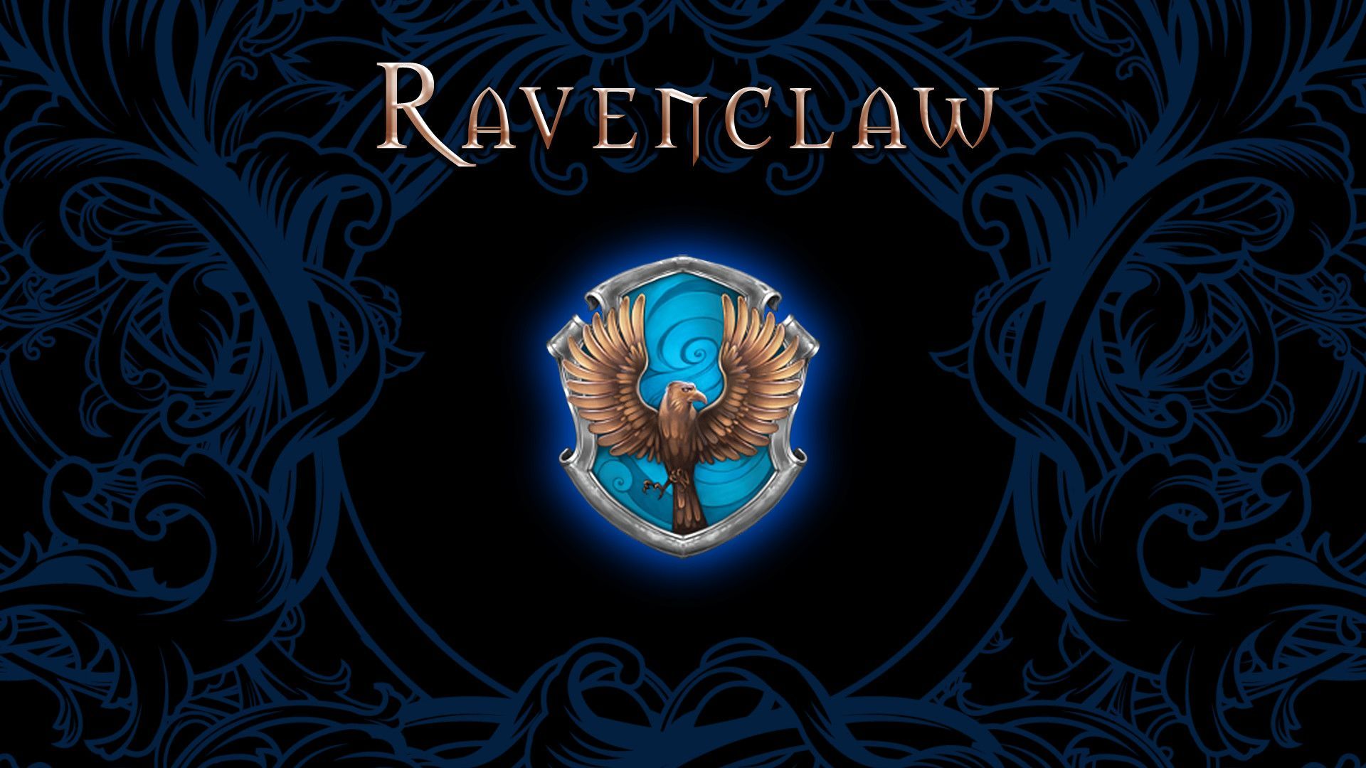 Stemma Corvonero Pottermore blu, 1024x768 HD, Desktop