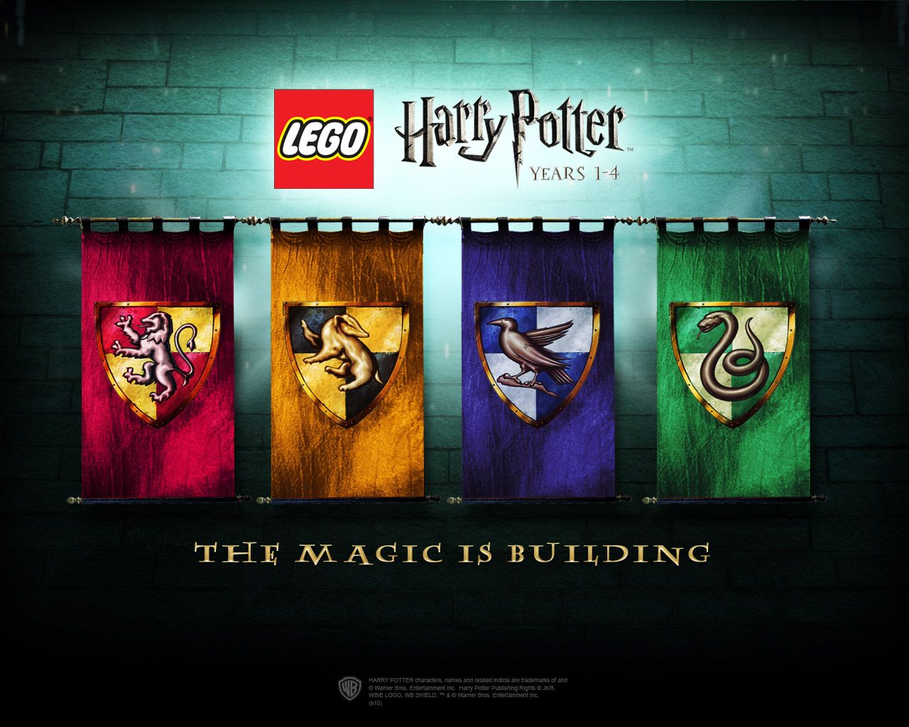 Stemmi delle quattro case Hogwarts, 1200x795 HD, PC