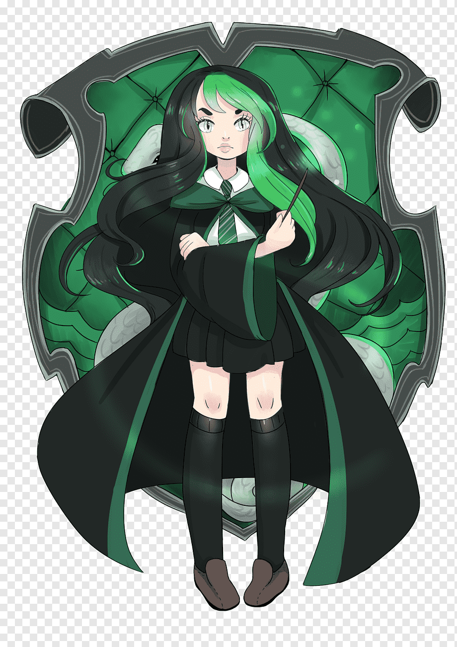Fan art Slytherin Hogwarts, 920x1302 Verticale, Mobile