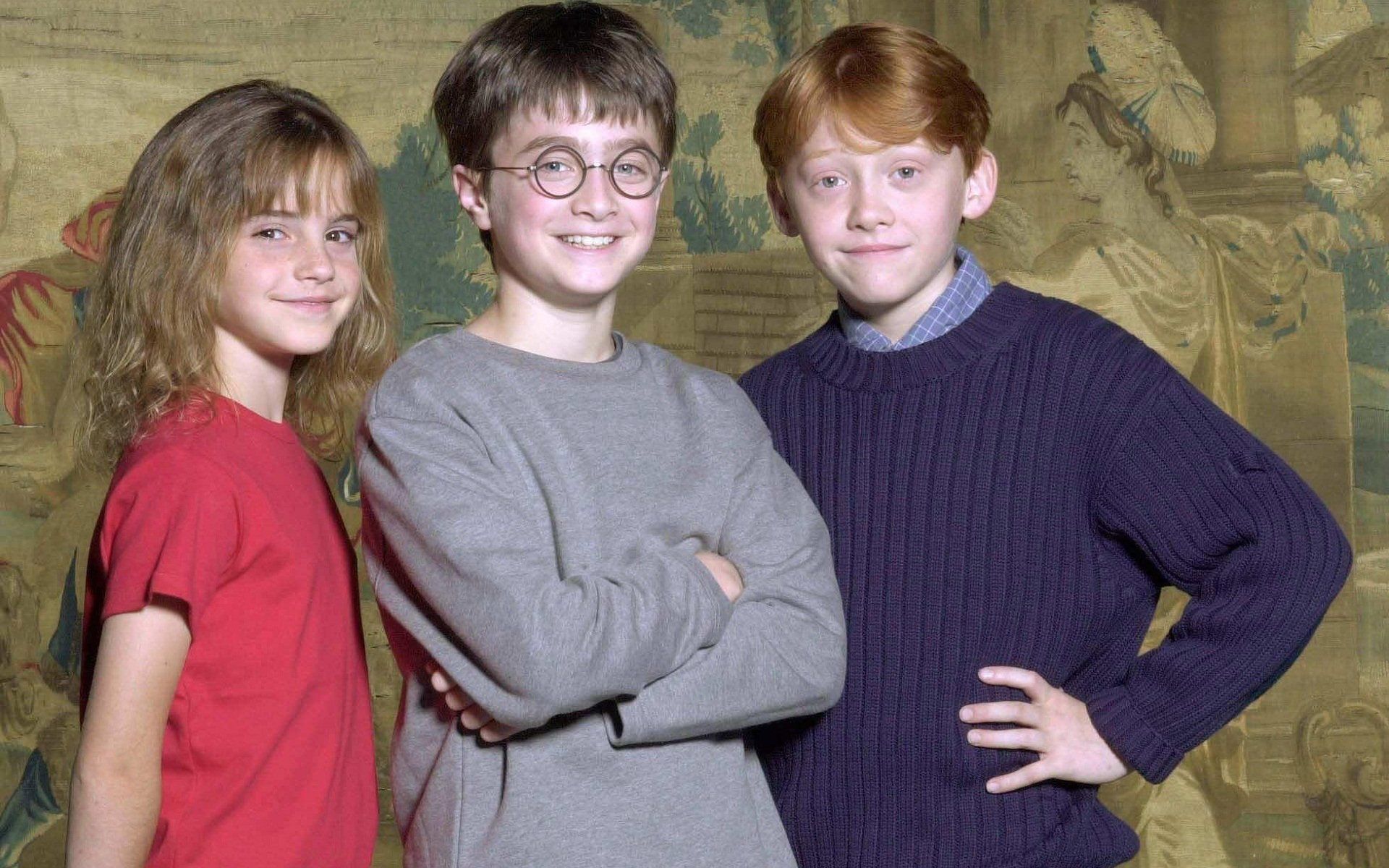 Hermione Ron Harry Potter volti, 1920x1080 1080p, Desktop
