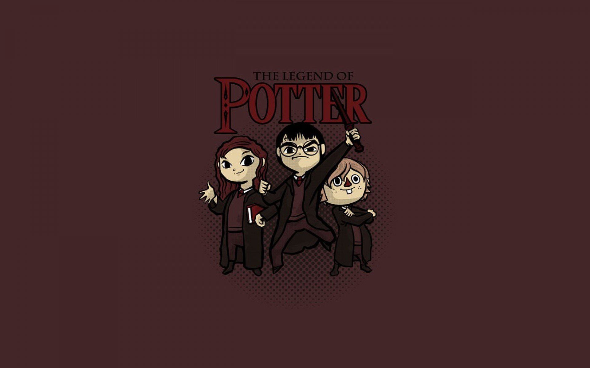 Personaggi Harry Potter chibi, 1920x1200 WUXGA, Laptop