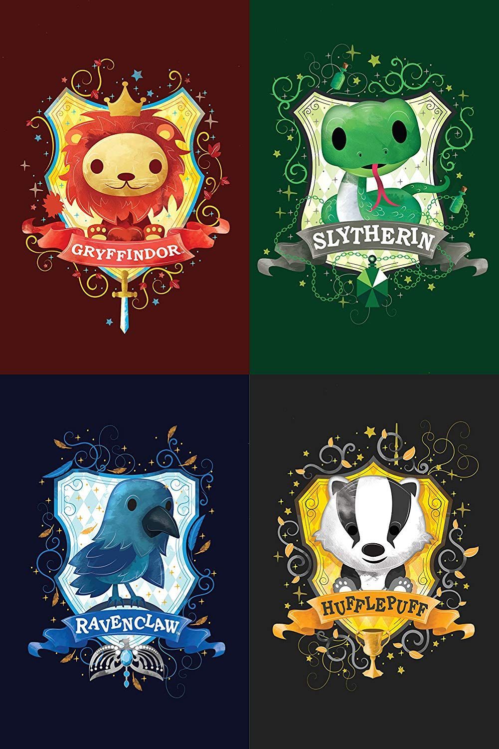 Stemmi case Harry Potter, animali, 1001x1500 Verticale, Xiaomi