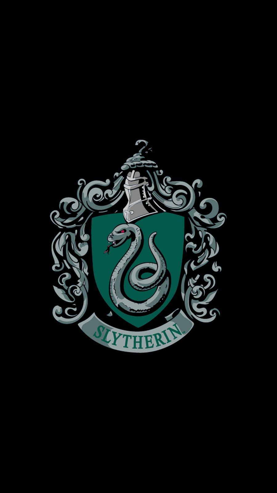 Stemma Slytherin Harry Potter, mondo magico, 900x1600 Verticale, Telefono