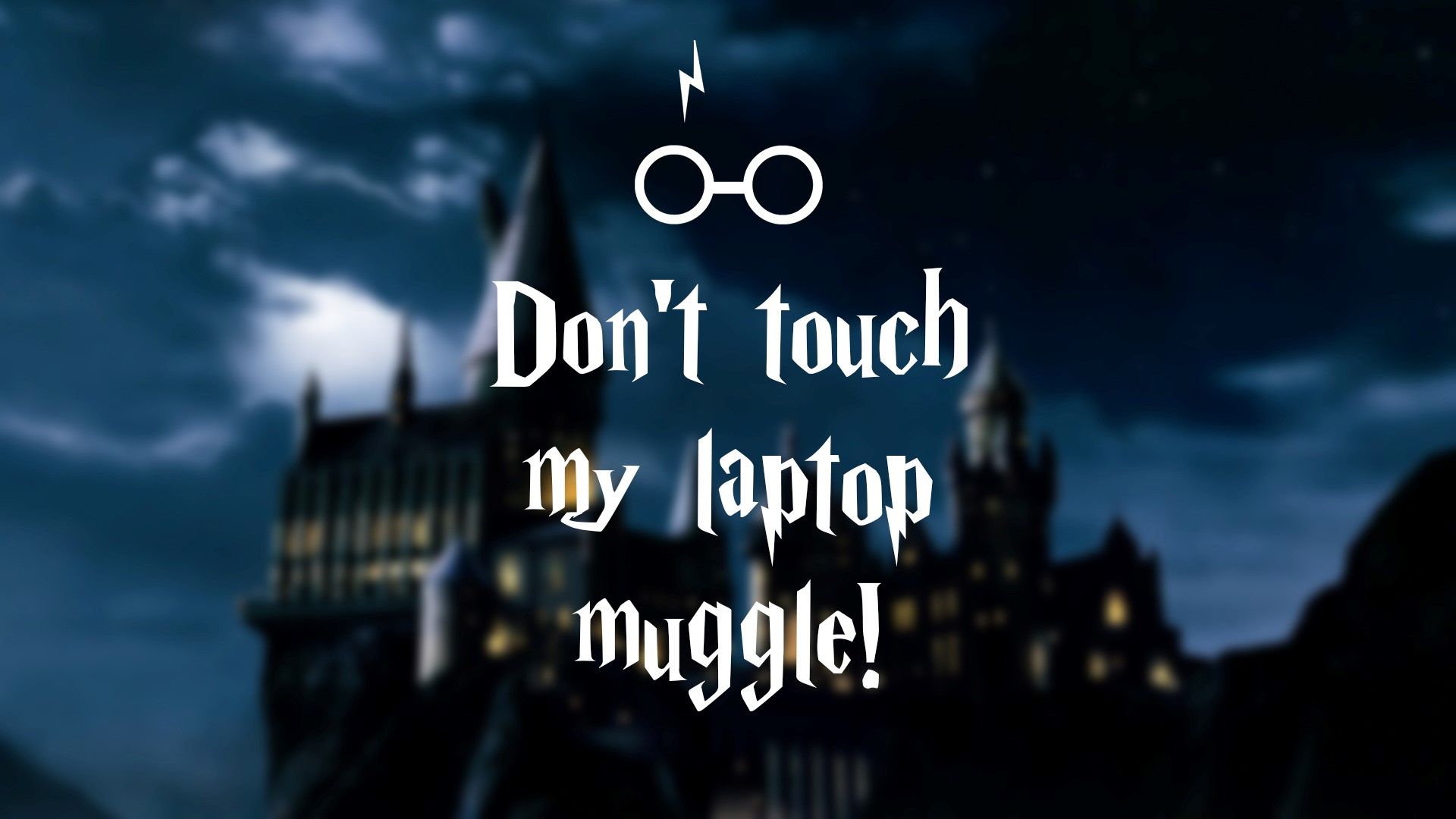 Occhiali Harry Potter castello Hogwarts, 1920x1080 Full HD, PC