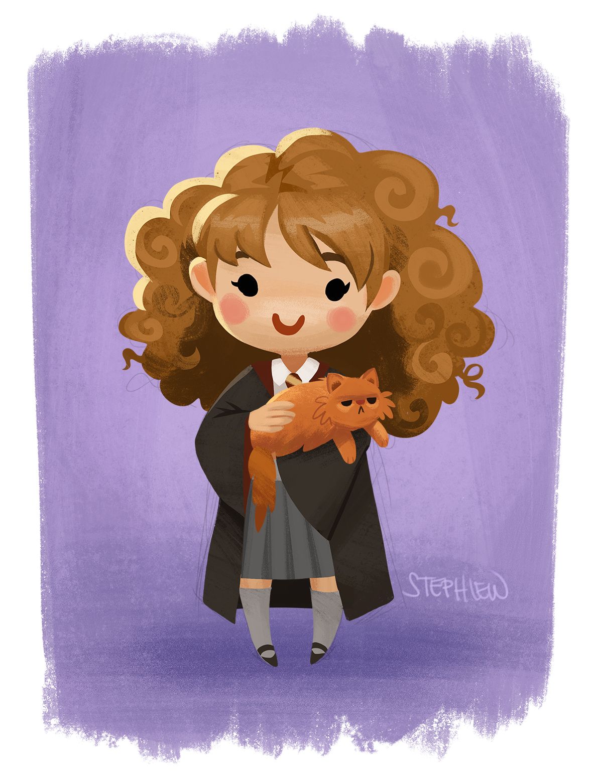 Hermione Granger kawaii Harry Potter, 720x1223 Full HD Verticale, iPhone