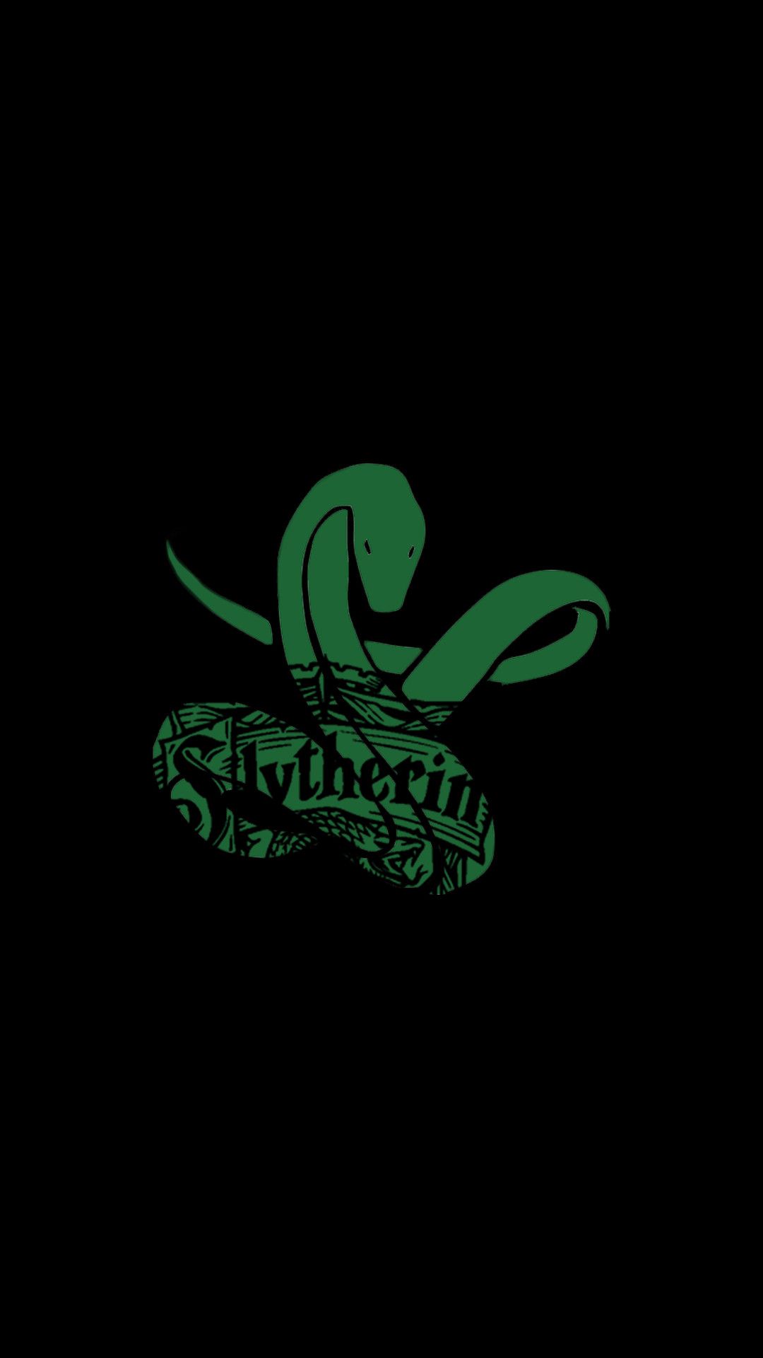 Serpente verde Serpeverde minimalista, 1080x1920 Verticale, Telefono