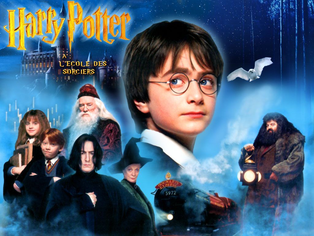 Harry Potter battaglia castello notte, 1368x902 720p, PC