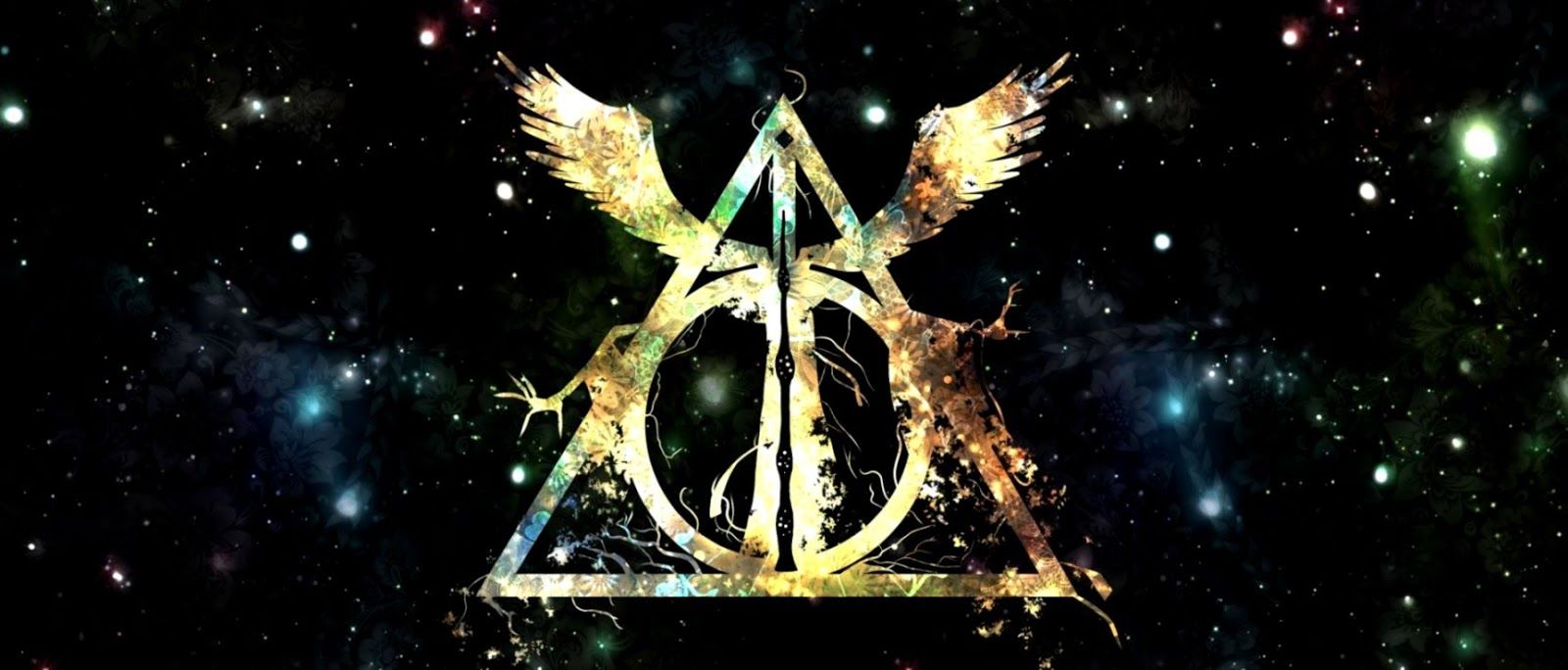 Doni della Morte Harry Potter, 1600x684 Panoramico, iMac