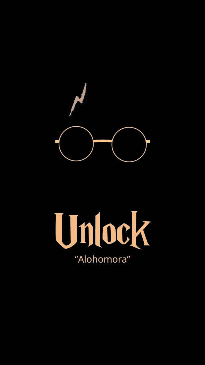 Occhiali Harry Potter minimalista nero, 720x1280 Full HD Verticale, Samsung Galaxy