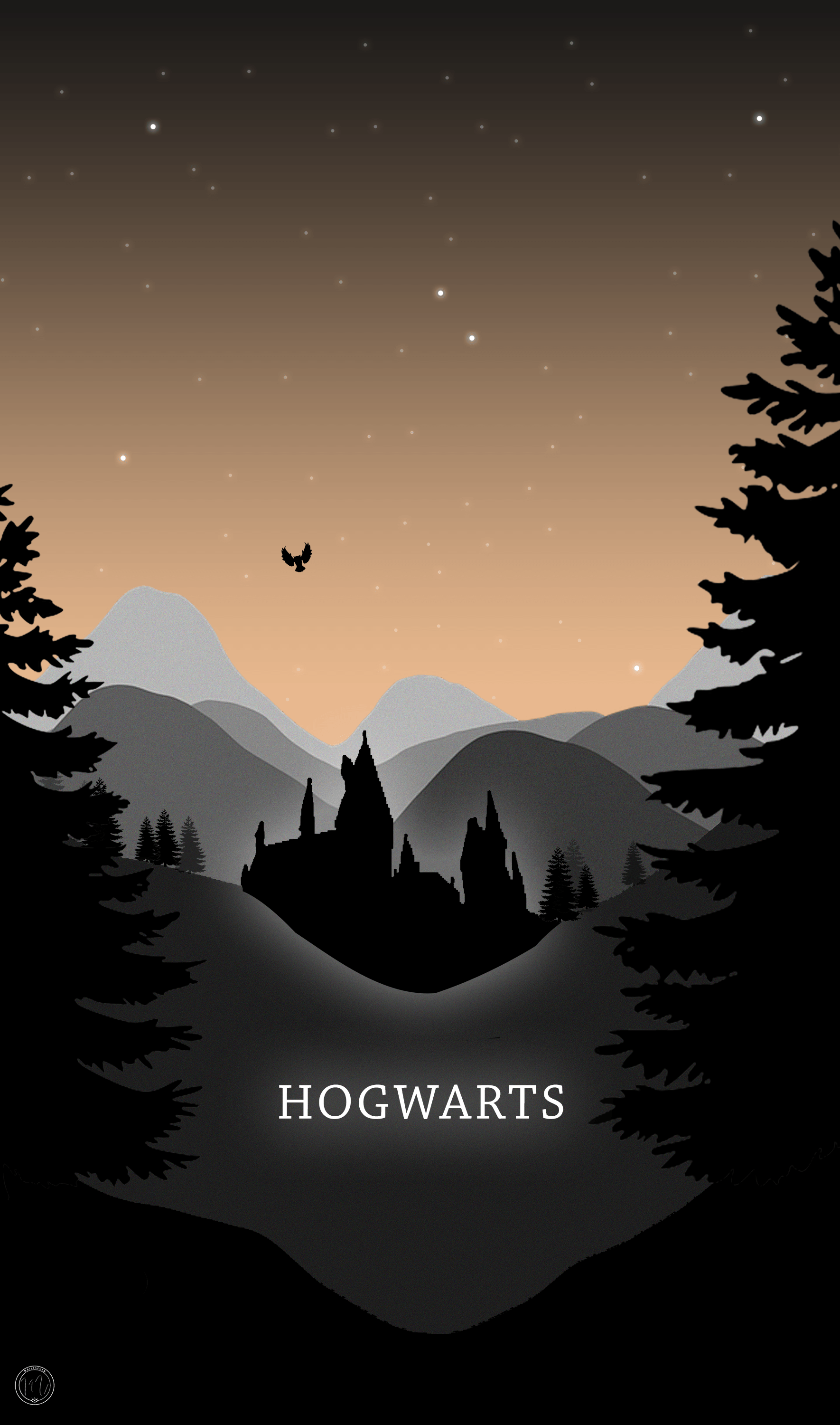 Hogwarts per Cellulare, scuola di magia, 1770x3000 Full HD Verticale, Smartphone