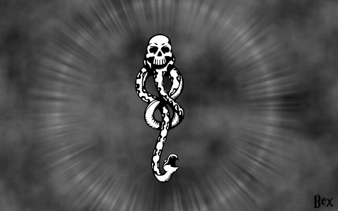 Marchio Nero teschio serpente, 824x1389 Verticale, Android