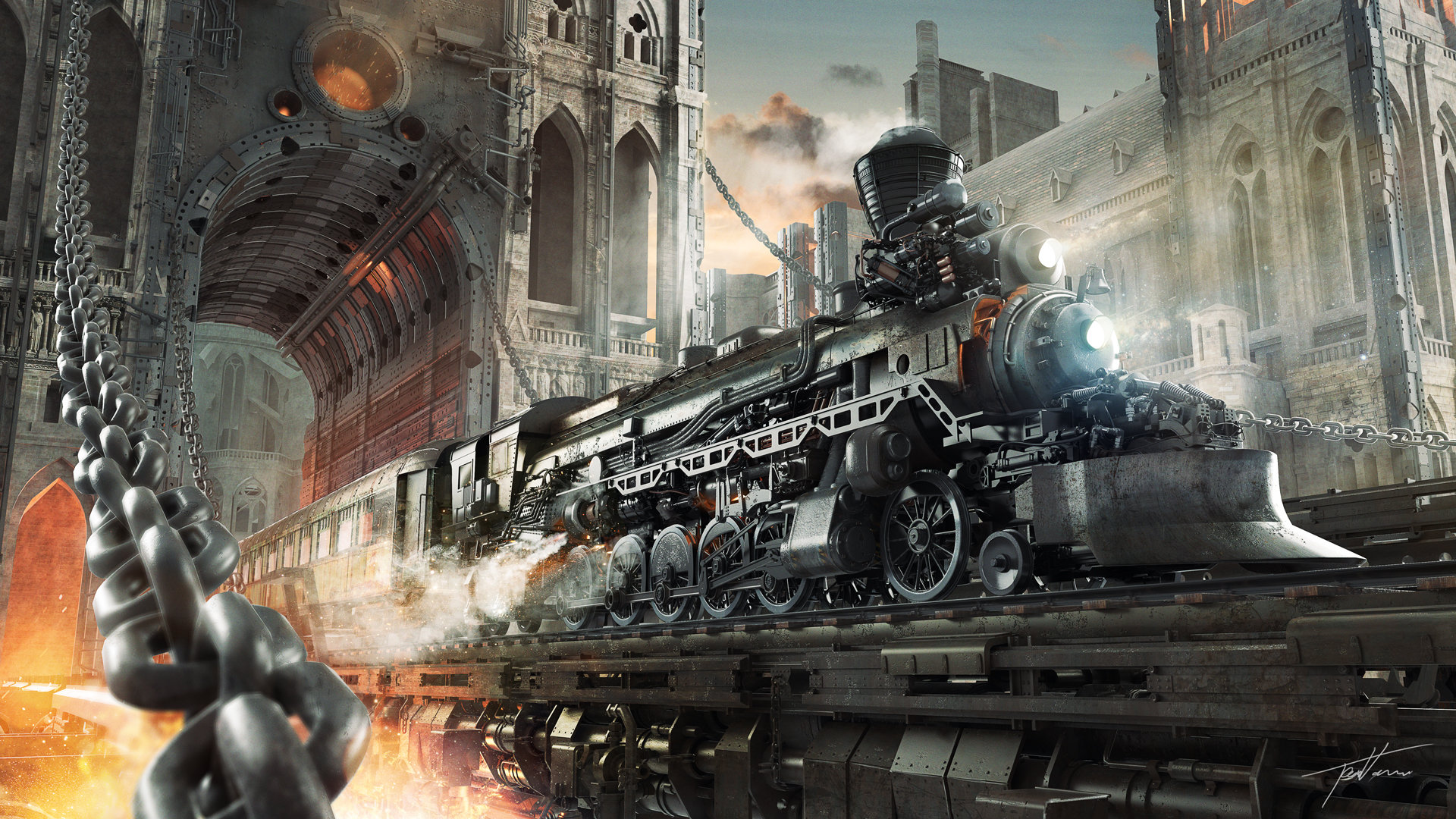 Harry Potter Steampunk, 1280x1024 HD, HP Laptop