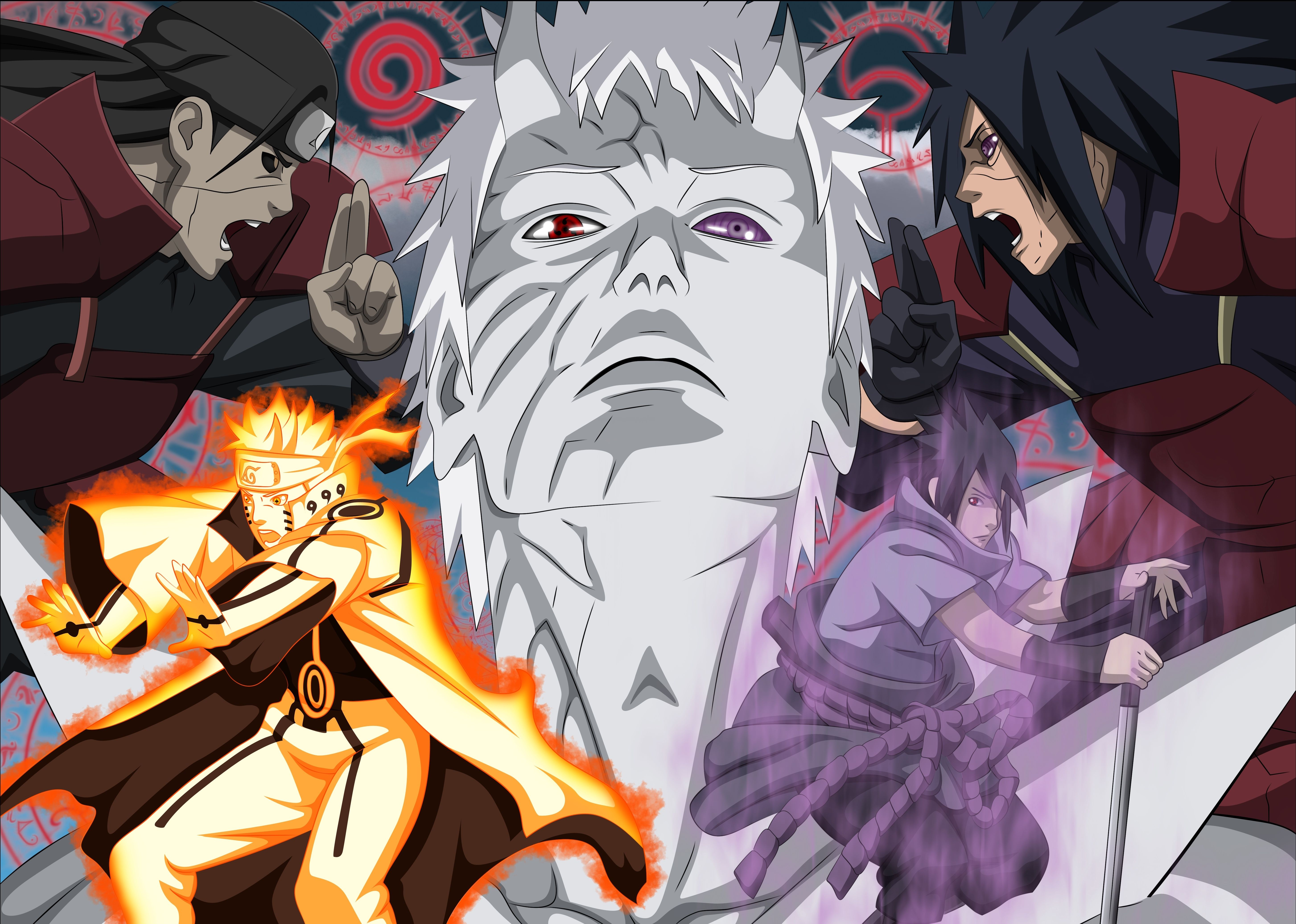 Madara Uchiha armatura rossa, 1920x1080 Full HD 1080p, Desktop
