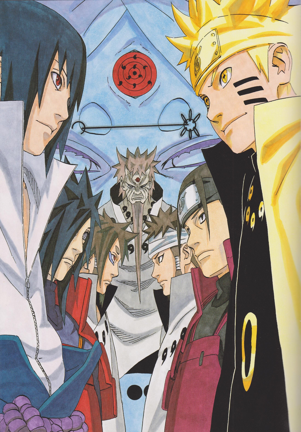 Naruto Sasuke Hokage Naruto, 1000x1432 Verticale, Android
