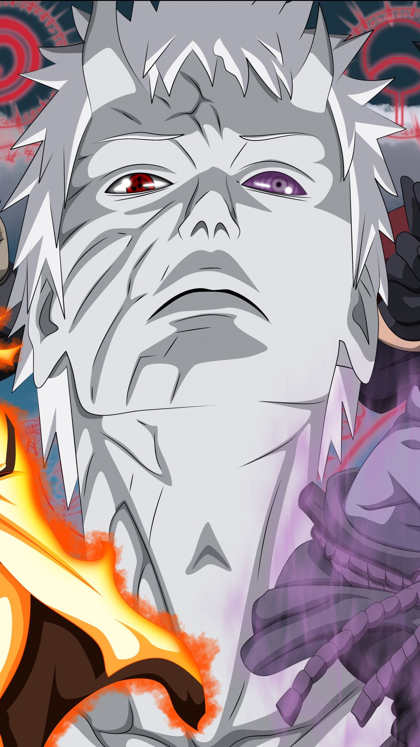 Hashirama e Madara Naruto, 1440x2560 Verticale, Telefono