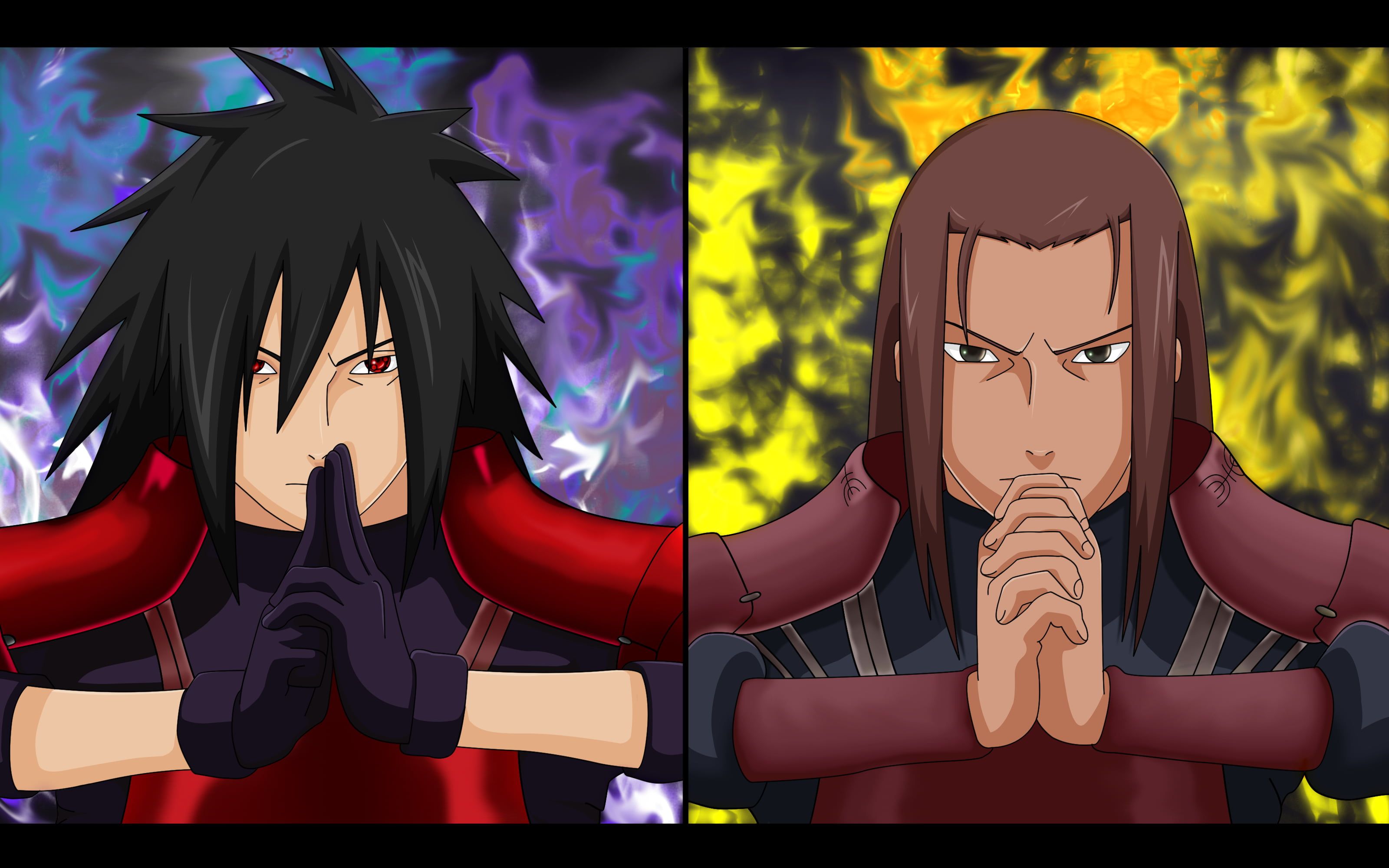 Madara e Hashirama, Naruto, 3200x2000 WQXGA, Desktop