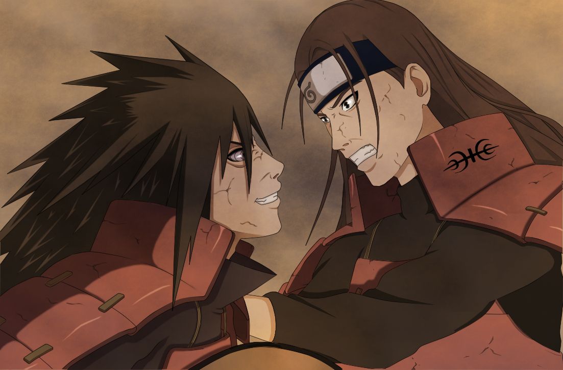 Hashirama e Madara, Naruto, 1103x724 HD, Laptop