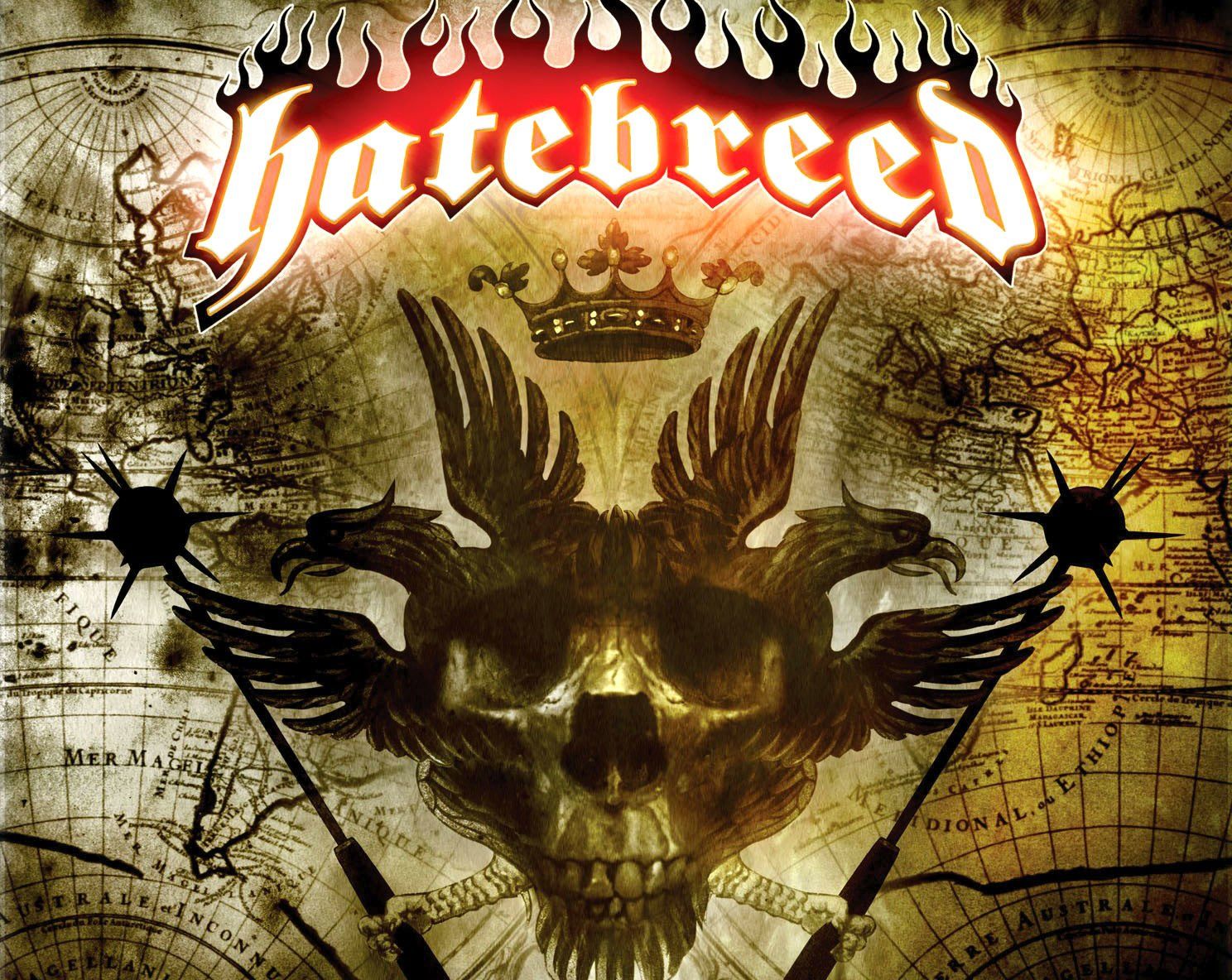 Logo Hatebreed teschio alato, 1488x1184 720p, Laptop
