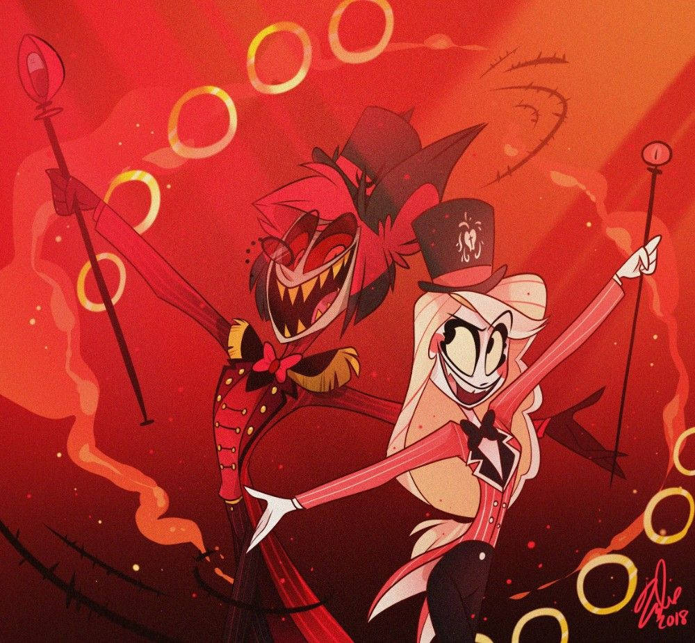 Alastor e Charlie Hazbin Hotel, 1000x925 HD, PC