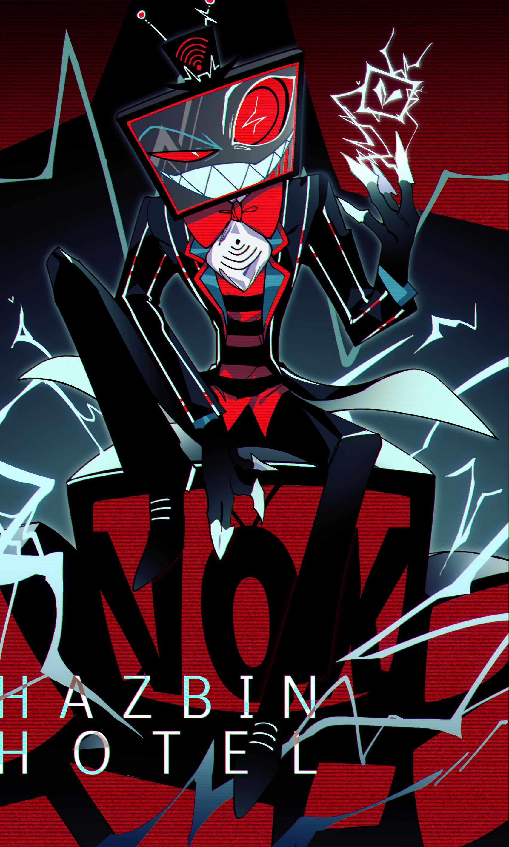 Vox Hazbin Hotel personaggio, 1705x2839 Verticale, OnePlus