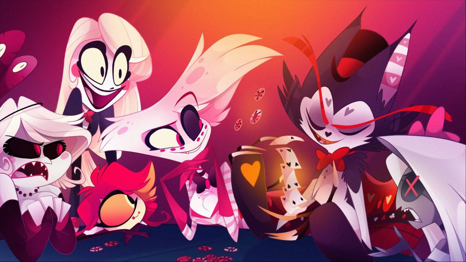 Personaggi Hazbin Hotel, 1580x888 720p, Laptop