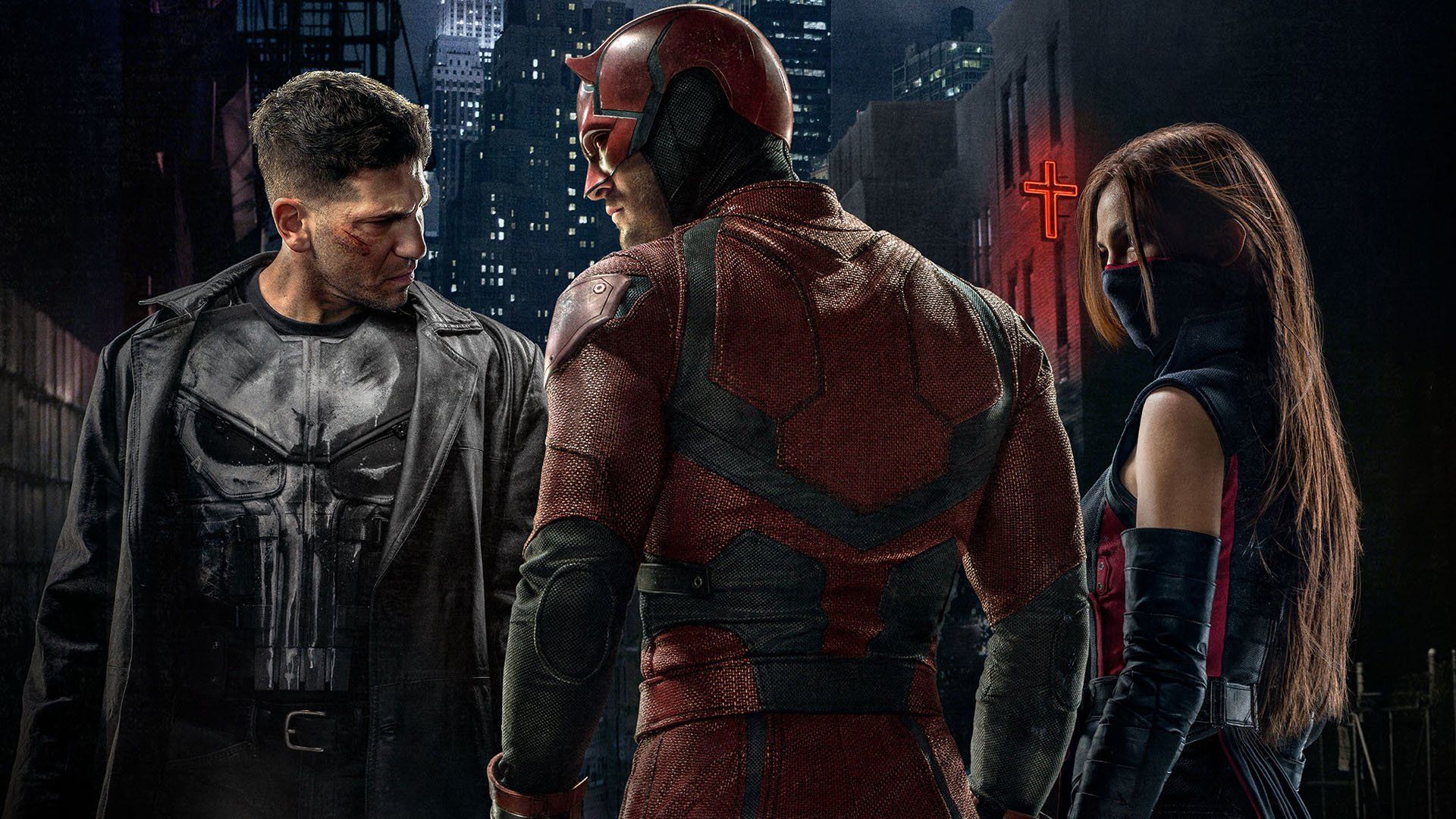 Daredevil, Punisher ed Elektra, 1920x1080 Full HD 1080p, PC Desktop