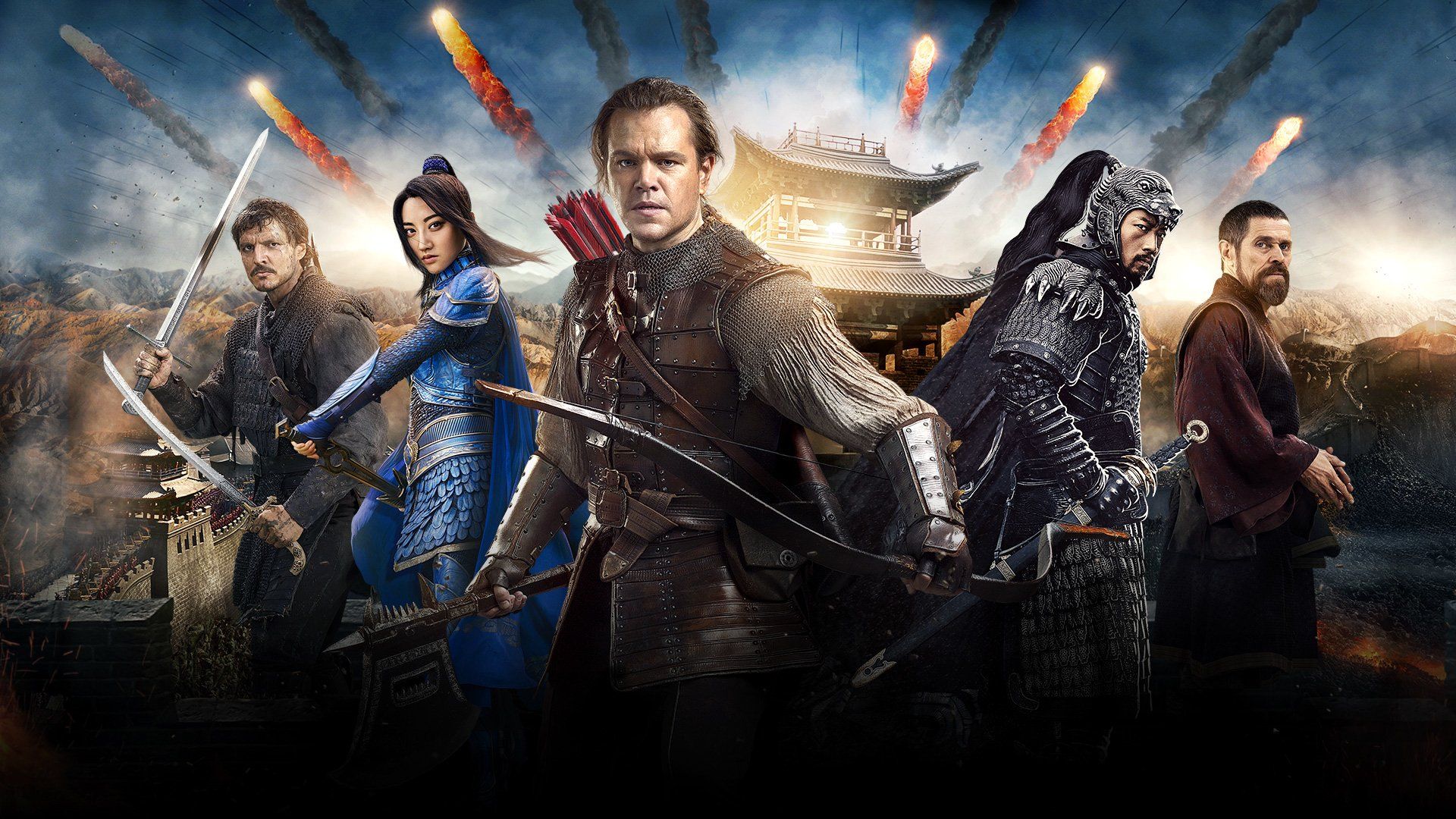 The Great Wall film poster, 1920x1080 Full HD 1080p, Laptop