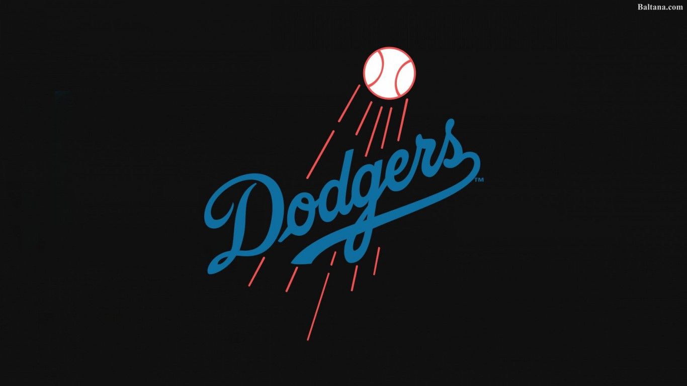 Logo Dodgers baseball, 1366x768 720p, PC