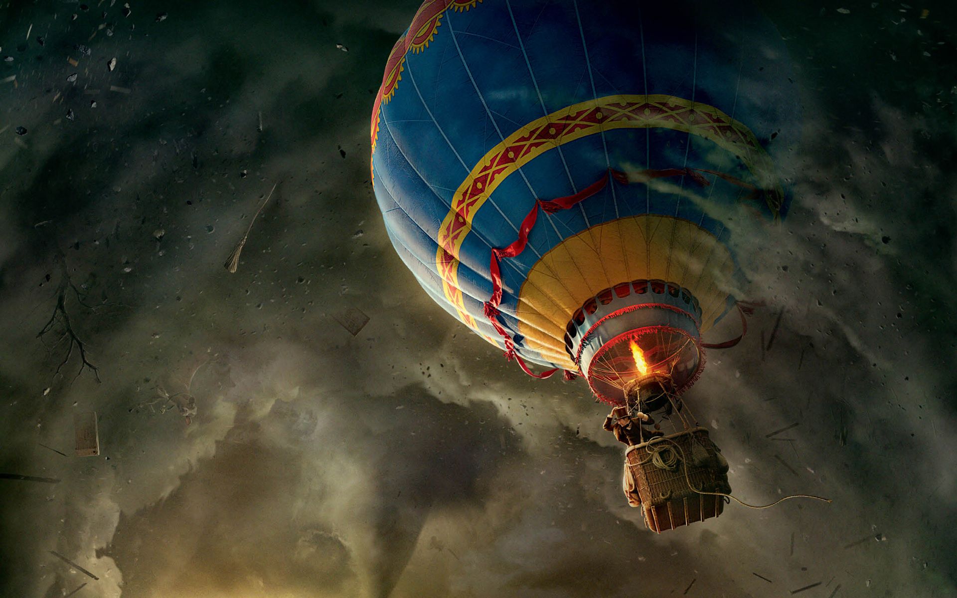 Mongolfiera tra le nuvole, Oz, 1920x1200 Full HD+ WUXGA, Desktop