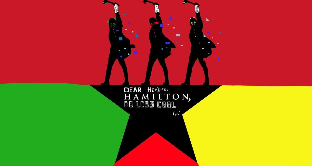 Hamilton Heathers crossover grafica, 1280x683 720p, PC