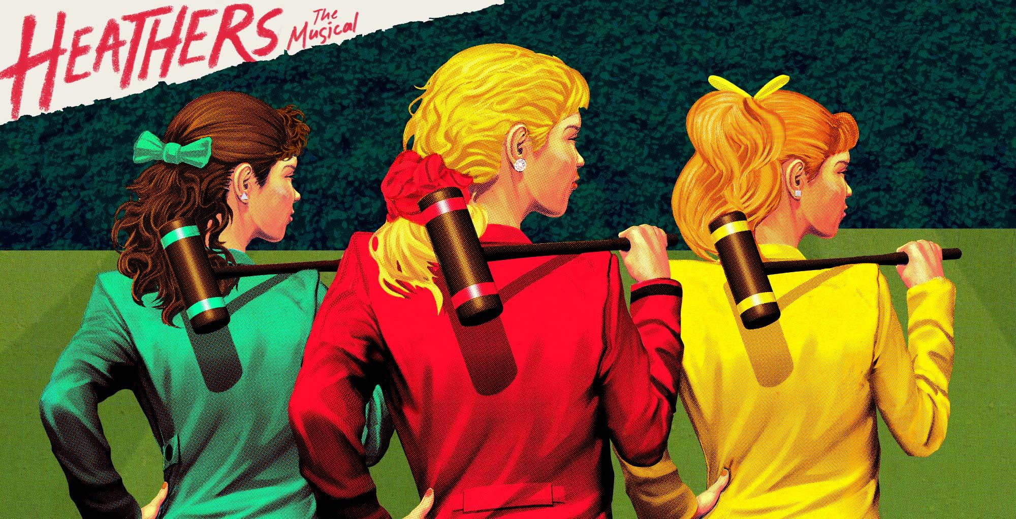 Heathers The Musical poster, 2000x1022 2K, Desktop