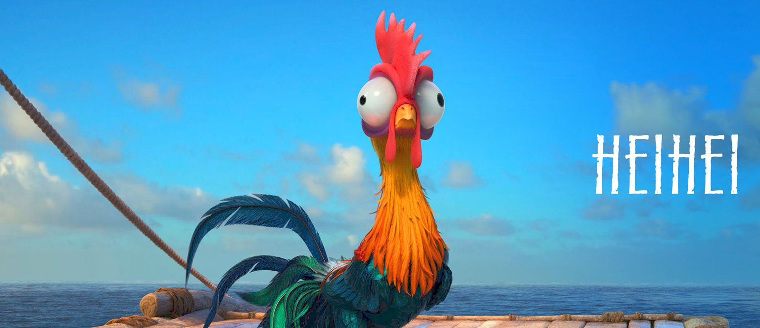 Hei Hei gallo Oceania, 1536x664 21:9, Ultrawide