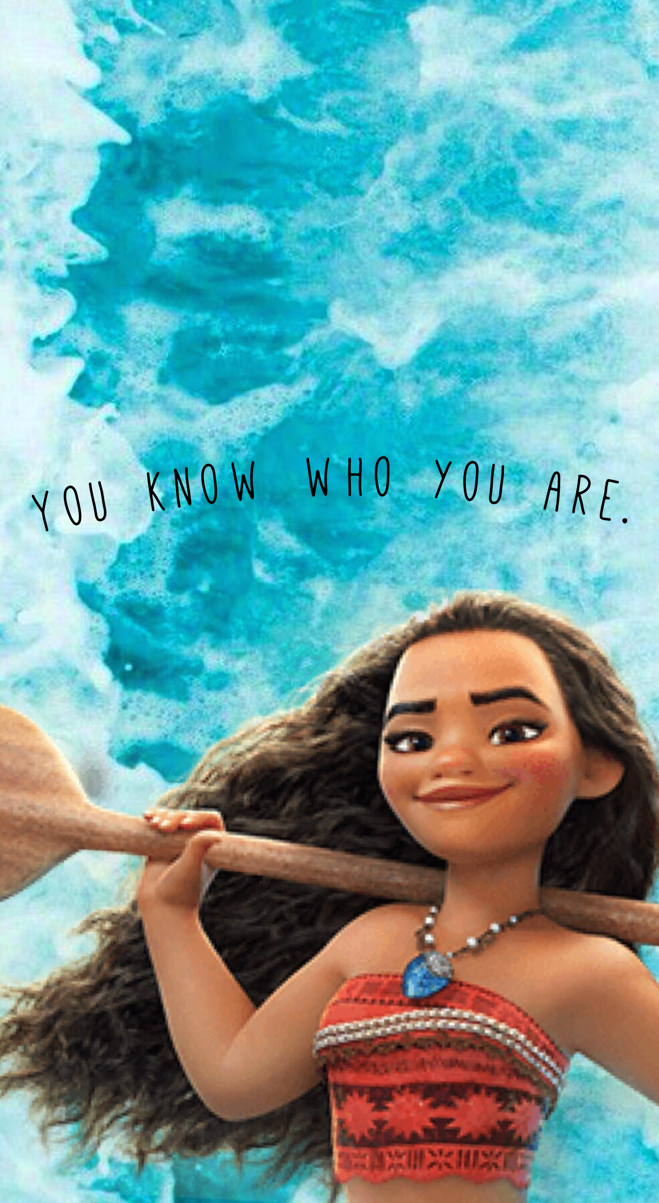 Moana Disney con remo, classici d'animazione, 2192x4000 Verticale, Mobile