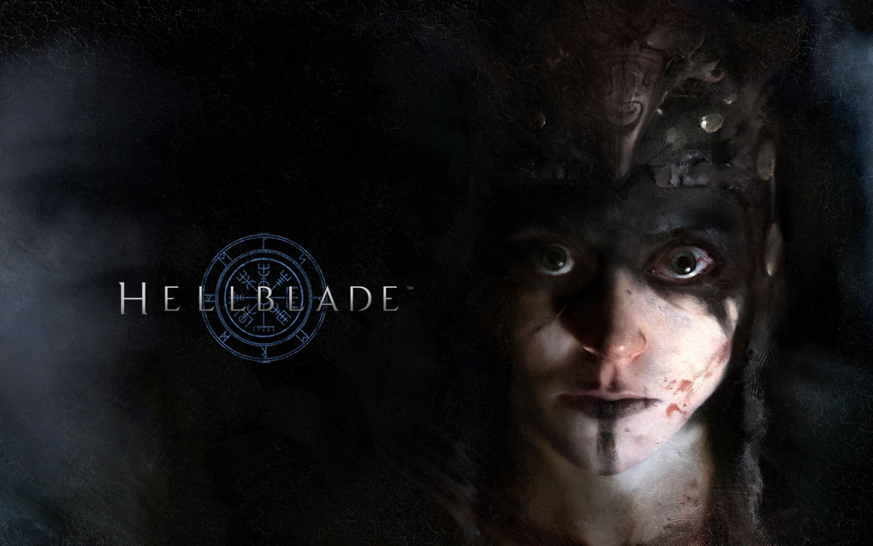 Senua Hellblade volto dipinto, 2880x1800 2K, PC