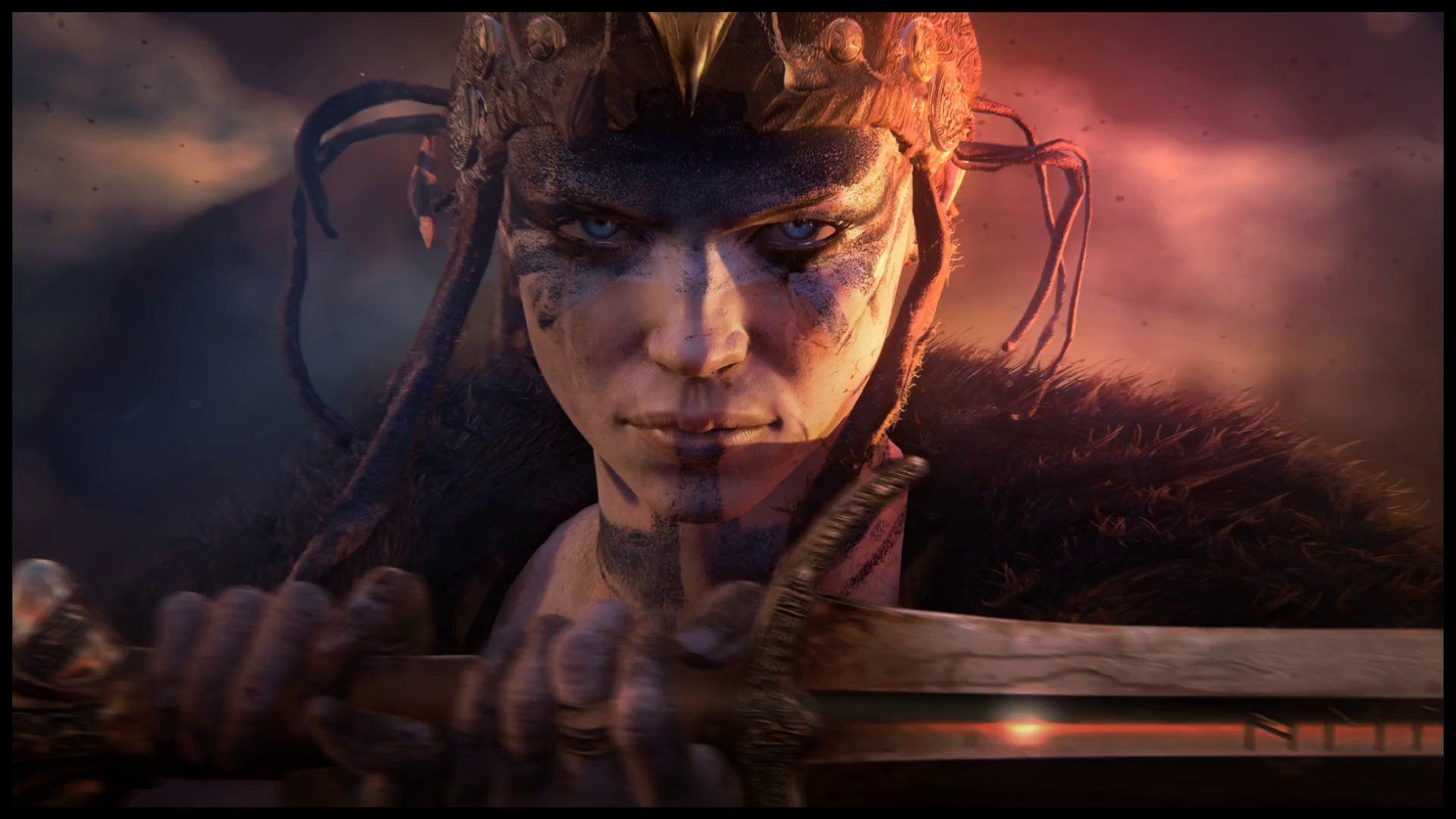 Senua Hellblade guerriera dipinta, 1920x1080 1080p, PC Desktop