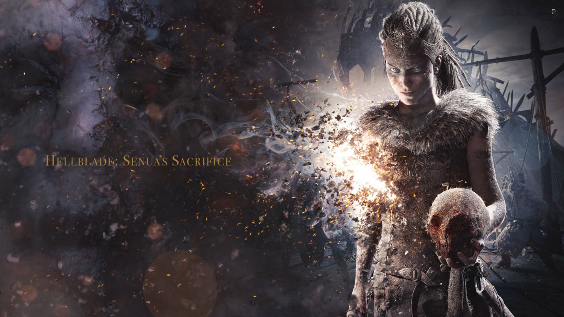 Senua Hellblade guerriera oscura, Senua's Sacrifice, 1920x1080 1080p, PC
